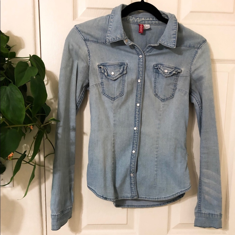 Denim Button Up